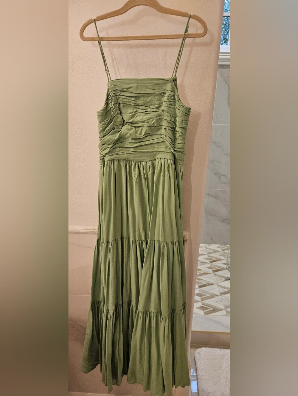 Jessakae Green Lana Maxi Dress XS